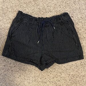 3/$15 or 5/$20 LOFT Navy Pinstripe Drawstring Athletic Shorts